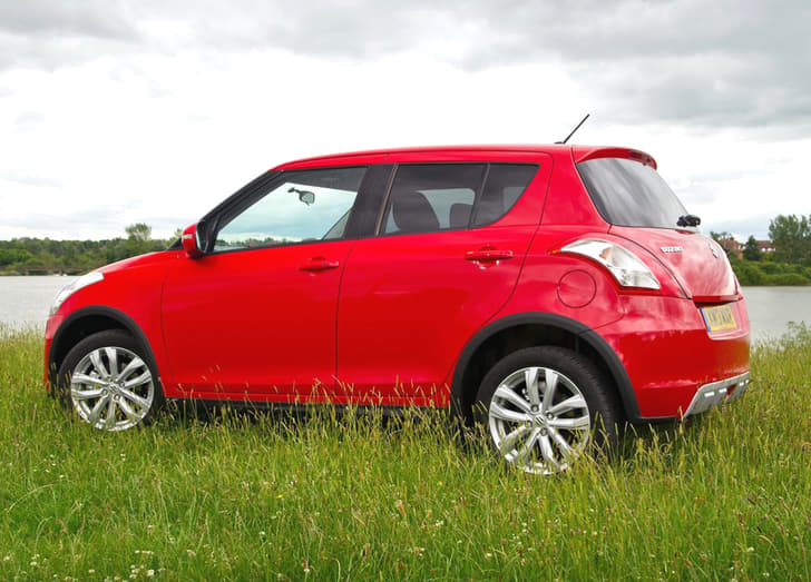 The body kit adds adds front and rear skid plates, black wheel arch extensions and black side skirts.